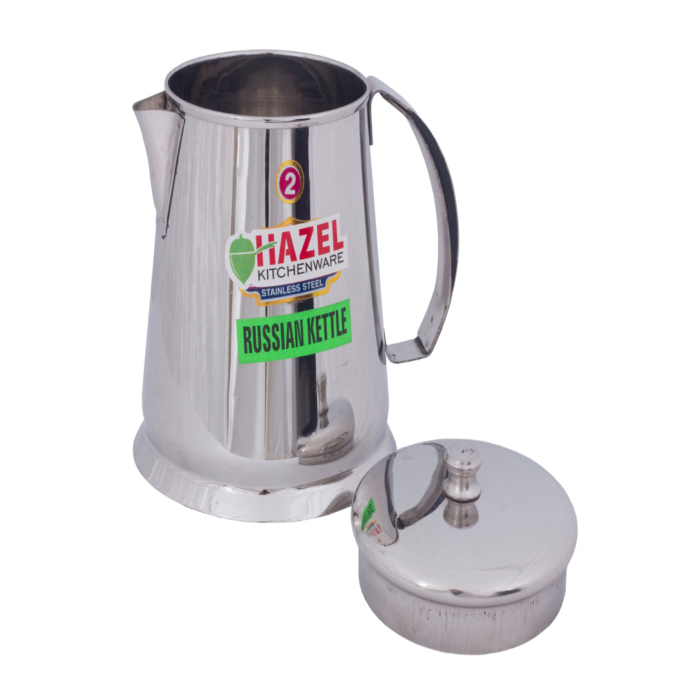 Steel Tea & Water Kettle with Handle - 900 ML