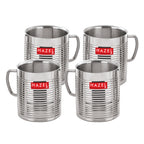 Stainless Steel Coffee Cup Set of 4, 300ML