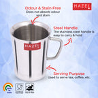 Stainless Steel Coffee Cup, 200ml - Set of 2
