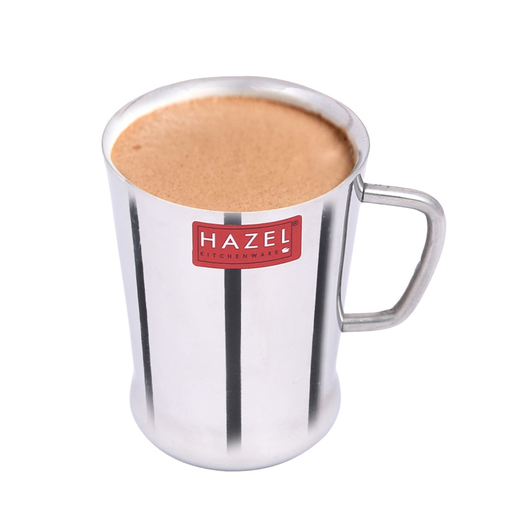 Stainless Steel Coffee Cup, 200ml - Set of 2