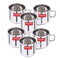 Small Stainless Steel Tea/Chai Mug Set of 6, 100 ML (Each)