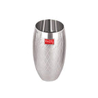 Stainless Steel Drinking Glass Matt Finish, 260ml Set of 3