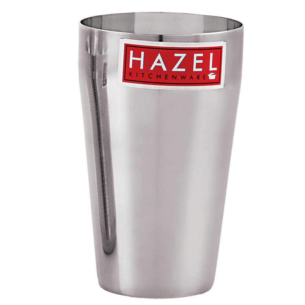 Plain  Stainless Steel Jumbo Lassi Glass Set of 6, 750ML Each