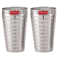 Stainless Steel Big Drinking Glass,  Set of 2 , 750 ML Each