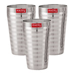 Stainless Steel Jumbo Lassi Glass Set of 3, 750ML Each