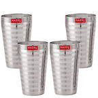 Stainless Steel Jumbo Lassi Glass Set of 4, 750ML Each