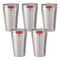 Stainless Steel Jumbo Lassi Glass Set of 5, 750ML Each