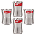 Stainless Steel Water/ Lassi Glass- Set of 4, 650ML Each