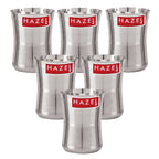 Stainless Steel  Lassi Glass - Set of 6, 650ML Each