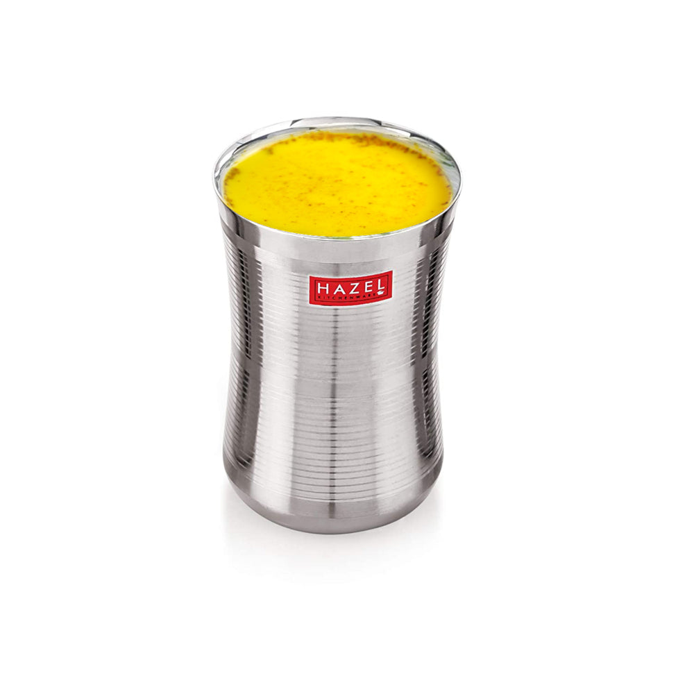 Stainless Steel  Lassi Glass - Set of 6, 650ML Each