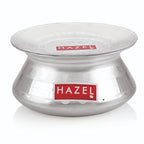 Hammered Aluminium Handi with Lid 2100 ml, 17 cm