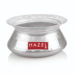 Hammered Aluminium Handi with Lid 2100 ml, 17 cm