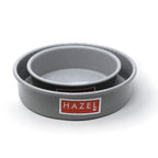 Aluminium Non-Stick Cake Mould Combo, Grey – 2 Pc