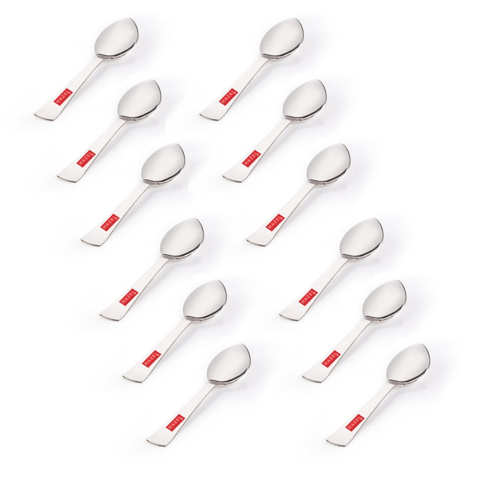 Small Steel Spoon for Kids -Set of 12