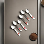 Stainless Steel Spoon for Spice Box -Set of 6
