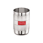 Steel Drinking Glass- 350 ML (Set of 6) | Glossy Finish