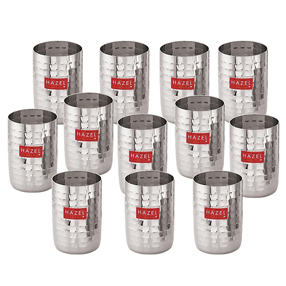 Stainless Steel Glass Set for Water & Juice