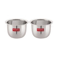 Stainless Steel Mini Tea Glass 100 ML, 8 cm (Set of 2)