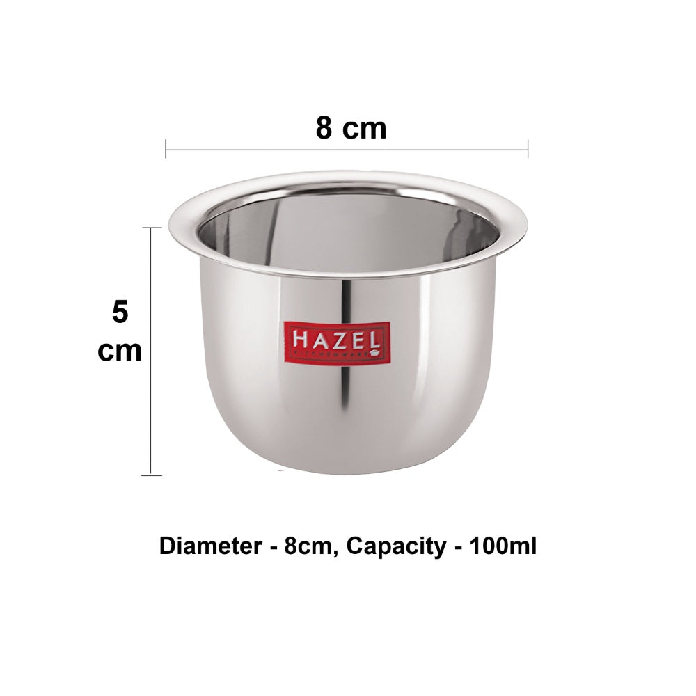 Stainless Steel Mini Tea Glass - Strong, Reusable Chai Cups