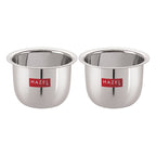 Stainless Steel Mini Tea Glass, 200ml - Set of 2
