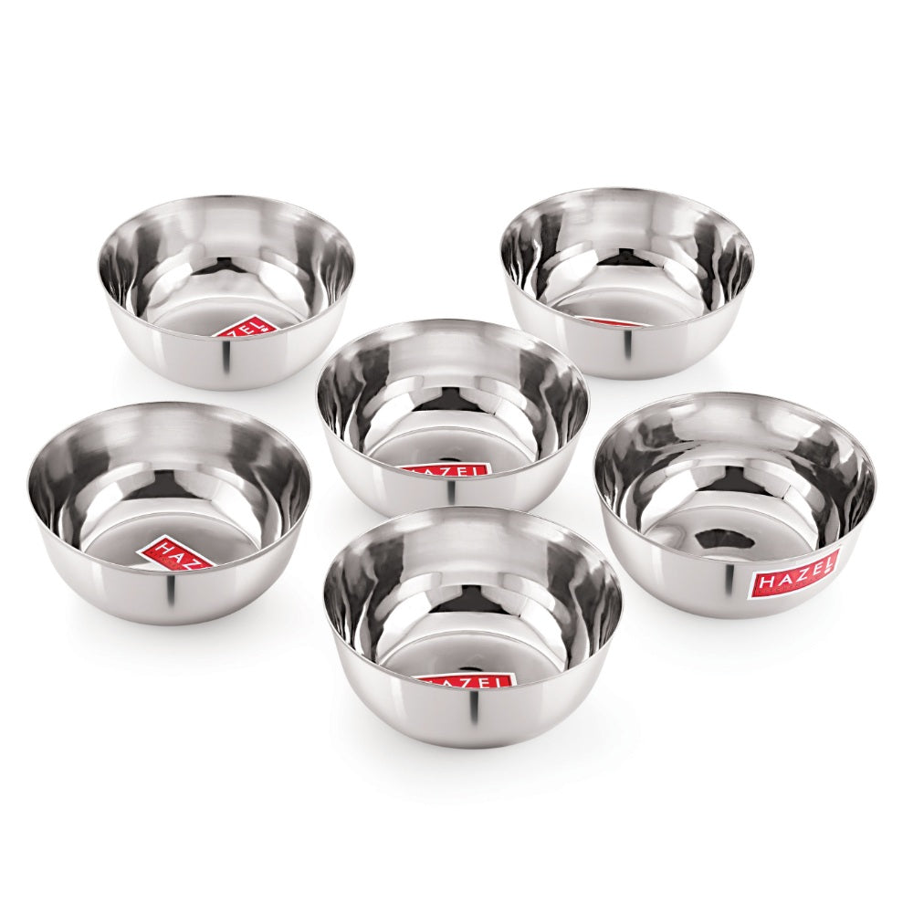 Stainless Steel Serving Bowls & Katori, Serving, Dinner & Snack Use
