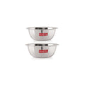 Stainless Steel Mixing Bowl Set of 2 2100, 2730 ML