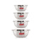 Stainless Steel Mixing Bowl Set of 4 1500, 2100, 2730, 3300 ML