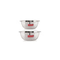 Stainless Steel Mixing Bowl Set of 2 1500, 2100 ML