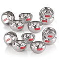 Stainless Steel Serving Bowl -  Set of 12 (300 ML Each)