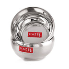 Stainless Steel Serving Bowl -  Set of 2 (300 ML Each)