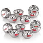 Stainless Steel Serving Bowl -  Set of 12 (150 ML Each)