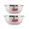 Stainless Steel Mixing Bowl Set of 2, 4100 ML, 4800 ML