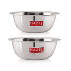 Stainless Steel Mixing Bowl Set of 2, 350 ML and 550 ML