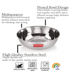 Stainless Steel Curry Bowl 200 ML (Set of 4)
