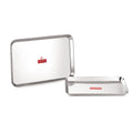 Stainless Steel Rectangle Serving Tray Set of 2 (41 x 30, 29.5 x 19 )