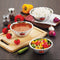 Stainless Steel Serving Bowl Set Of 3, 400, 600, 800 ML