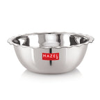 Stainless Steel Serving Bowl Set Of 3, 400, 600, 800 ML