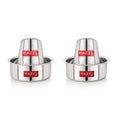Stainless Steel Traditional Coffee Tumbler & Bowl, Set of 2