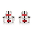 Stainless Steel Traditional Coffee Tumbler & Bowl, Set of 2