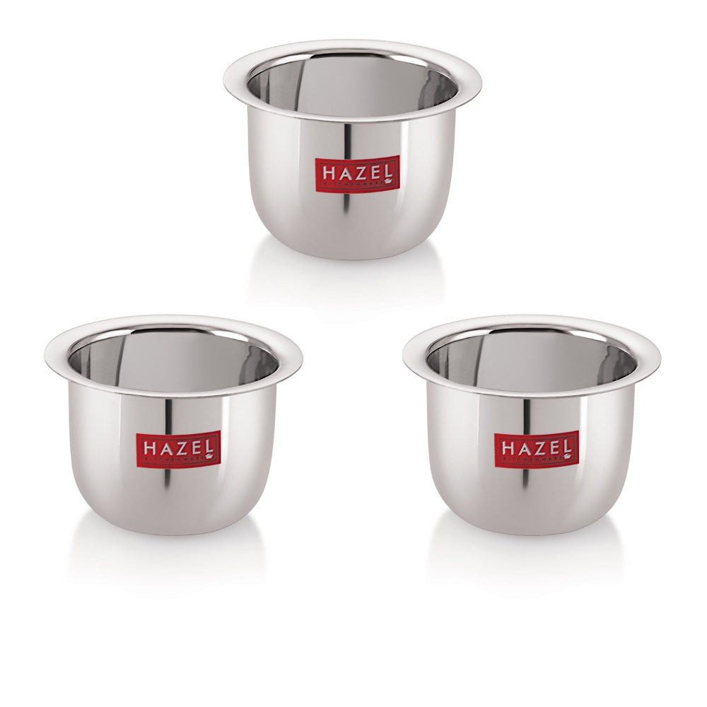 Stainless Steel Coffee Glass Set of 3, 100 ML Each