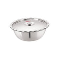 Stainless Steel Katori With Lid, 23 cm, 1750 ML