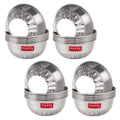 Stainless Steel Dessert Bowl Set of 24, 300 ML Each