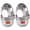 Stainless Steel Dessert Bowl Set of 12, 300 ML Each