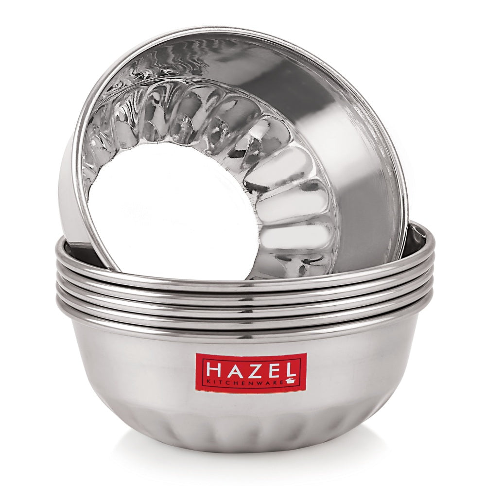 Stainless Steel Katori Set of 6, 300 ML Each