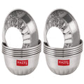 Stainless Steel Mixing Bowl, 220 ML Set of 12