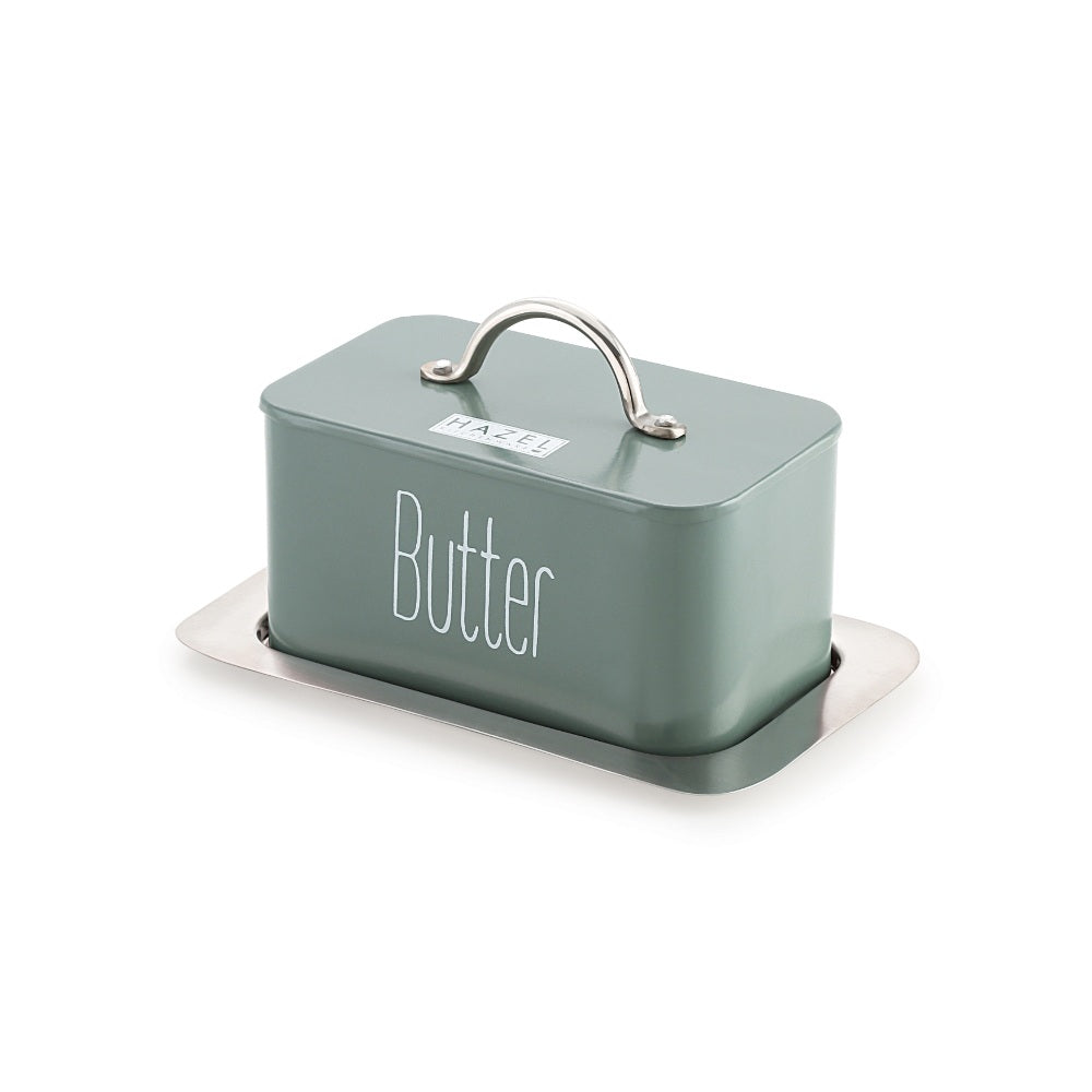 Butter Box with Handle Lid and  Dish - 500g