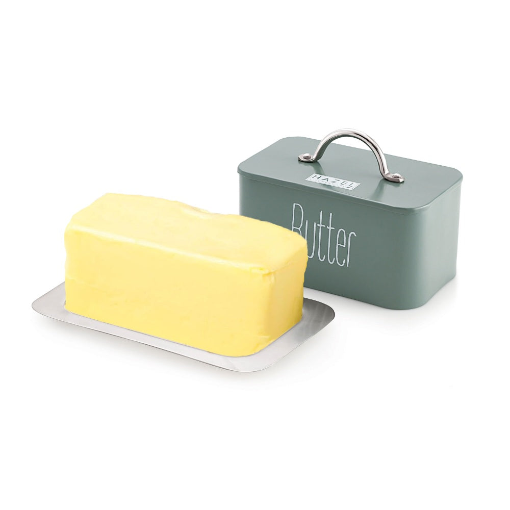 Butter Box with Handle Lid and  Dish - 500g