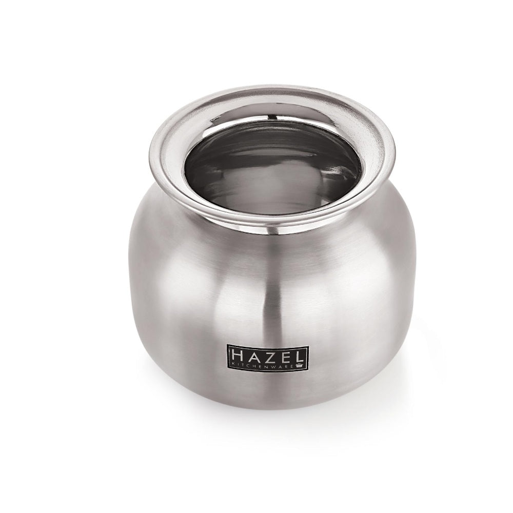 Stainless Steel Airtight Storage Container – 550 ML (Set of 2)