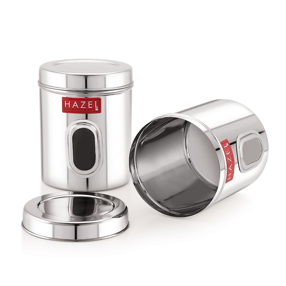 Transparent Kitchen Storage Containers – 2850 ML (Set of 2)