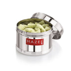 Stainless Steel Airtight Masala Container – 450 ML (Set of 6)